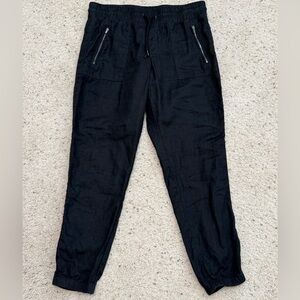 Athleta Cabo 100% Linen Jogger in Black - Women's 8